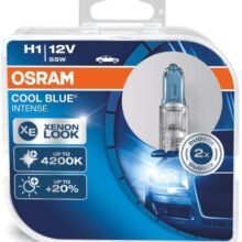 Osram H1 Cool Blue Intense pærer sæt (2 stk) pakke Osram Cool Blue Intense