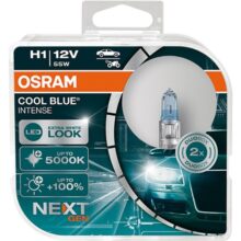 Osram H1 Cool Blue Intense NEXT GEN pærer sæt (2 stk) pak Osram Cool Blue Intense NEXT GEN