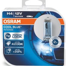 Osram H4 Cool Blue Intense pærer sæt (2 stk.) pakke Osram Cool Blue Intense