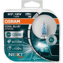 Osram H7 Cool Blue Intense pærer sæt NEXT GEN (2 stk) pak Osram Cool Blue Intense NEXT GEN