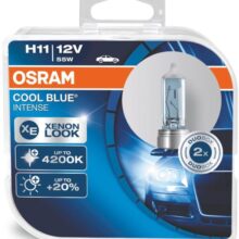 Osram H11 Cool Blue Intense pærer sæt (2 stk.) pakke Osram Cool Blue Intense