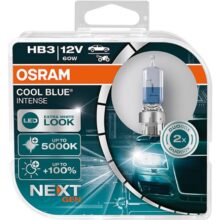 Osram HB3 Cool Blue Intense NEXT GEN pærer sæt (2 stk) pak Osram Cool Blue Intense NEXT GEN