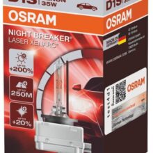 Osram D1S Night Breaker Laser Xenon pære med +200% mere lys (1 stk) Xenon Pærer