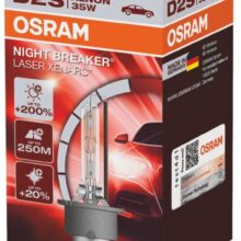 Osram D2S Night Breaker Laser Xenon pære med +200% mere lys (1 stk) Xenon Pærer