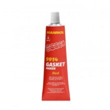 Rød flydende silikone pakning i tube fra Mannol