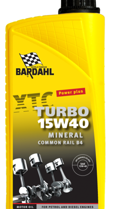 Bardahl Motorolie - XTC 15W/40 Turbo ( Mineralsk baseret )  1 ltr Olie & Kemi > Motorolie