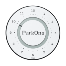 ParkOne 2 Titanium Alpine White Indvendig tilbehør > Parkeringsure
