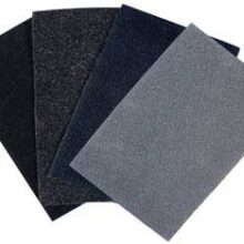 Beklædningsfilt sort med lim bagside Bilstereo > Monteringsdele