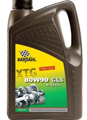 Bardahl Gearolie - XTG 75W90 Synthetic 5 ltr Olie & Kemi > Gearolie