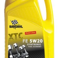 Bardahl Motorolie - XTC FE 5W20 Syntronic 5 ltr. Olie & Kemi > Motorolie