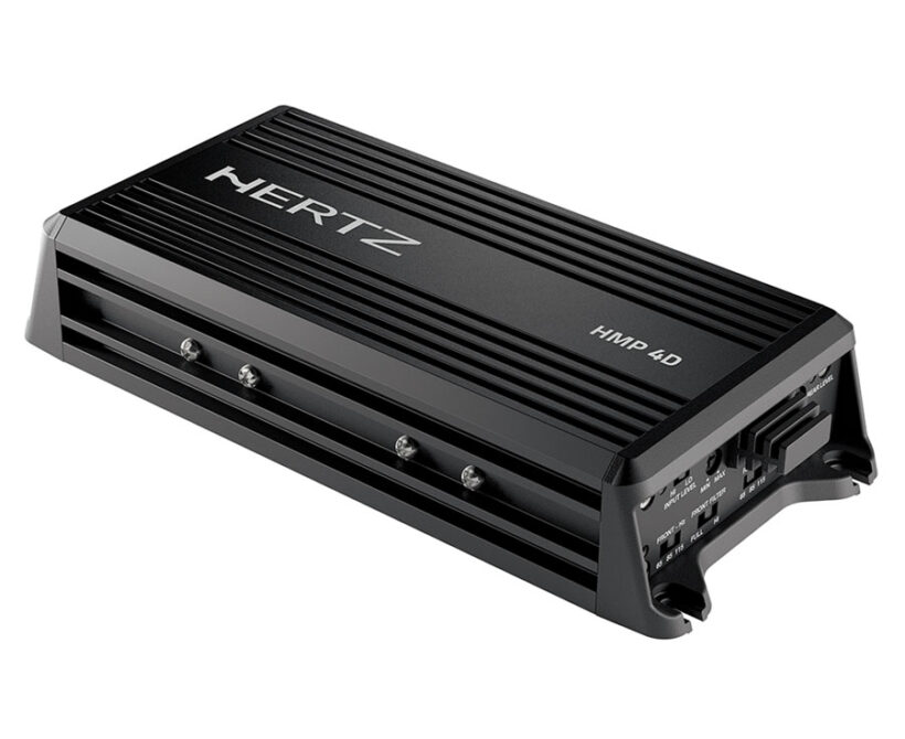 Hertz HMP 4D Powerspot forstærker 4 x 65 Watt Digital Bilstereo > Forstærkere