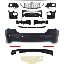 JOM Body kit til BMW 3 serie F30 LCI med PDC huller og HCS JOM Body kit til BMW 3 serie F30 LCI med PDC huller og HCS