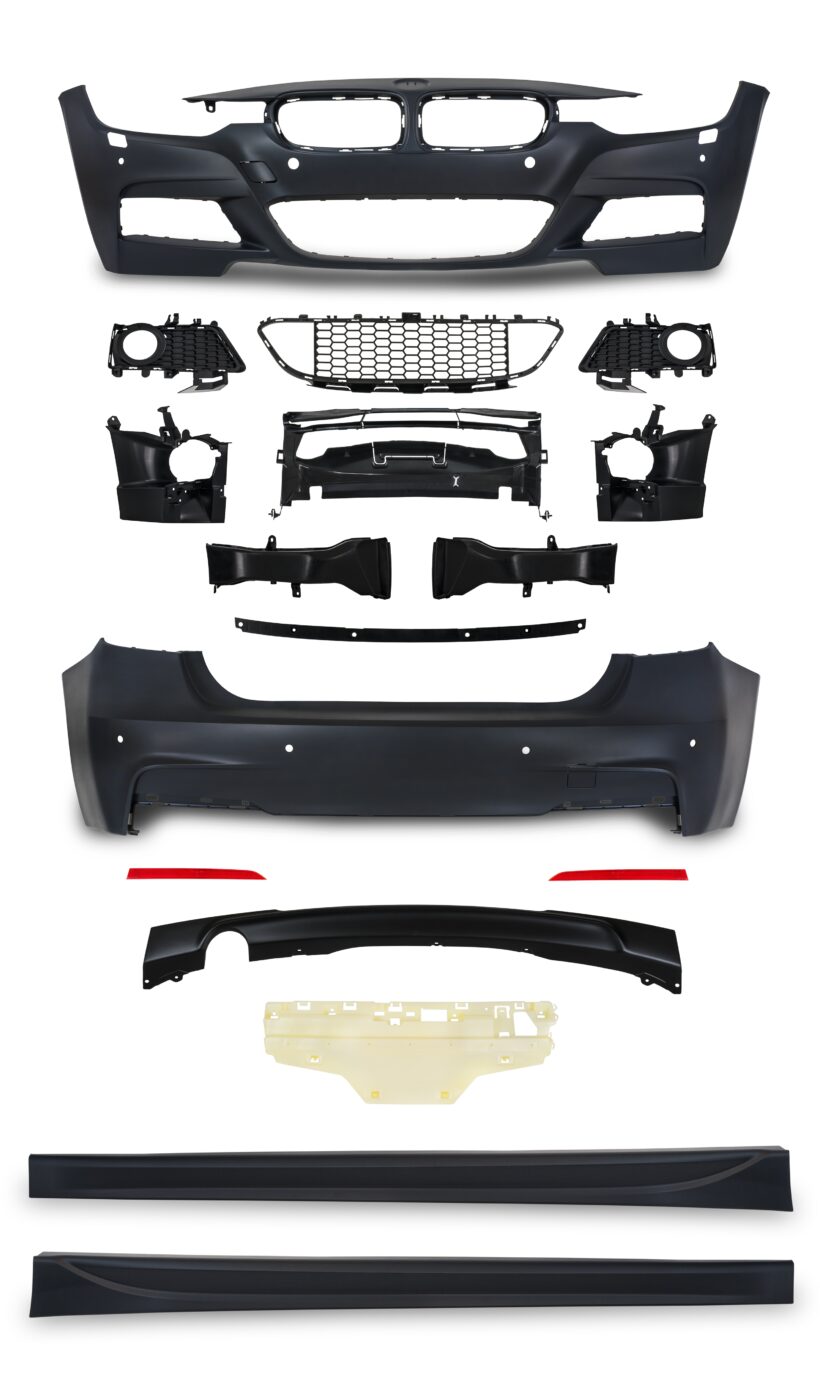 JOM Body kit til BMW 3 serie F30 LCI med PDC huller og HCS JOM Body kit til BMW 3 serie F30 LCI med PDC huller og HCS